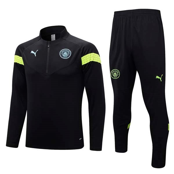 Sweatshirts Manchester City 2023-2024 Schwarz